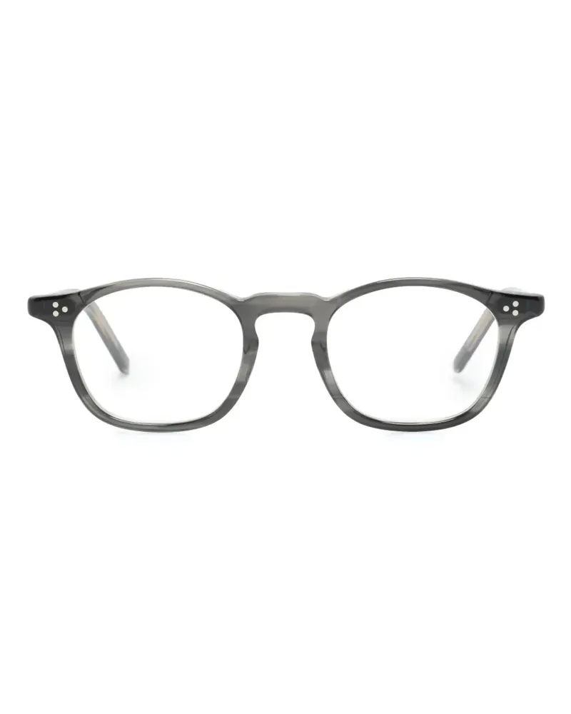 EYEVAN 7285 Brille mit rundem Gestell - Grau Grau