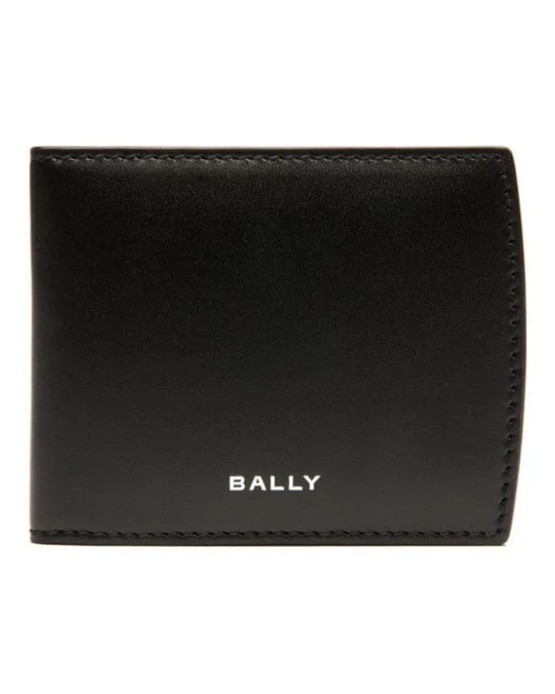 Bally Portemonnaie mit Logo-Print Schwarz