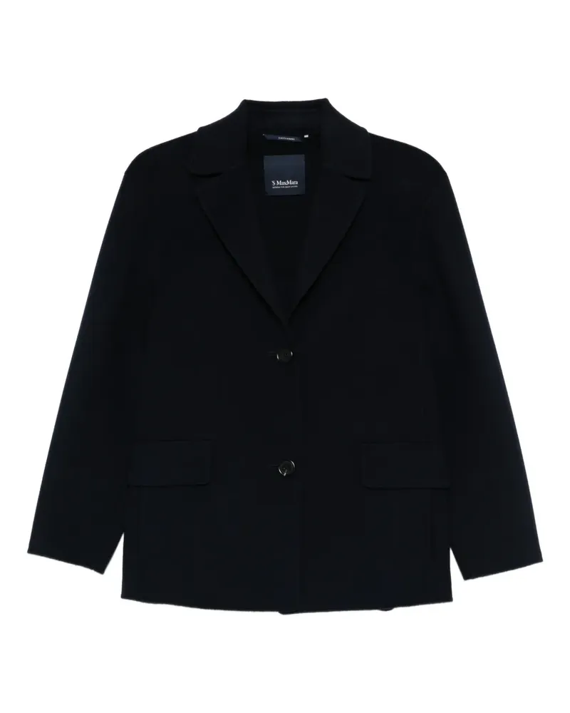 Max Mara Melfi single-breasted blazer - Blau Blau