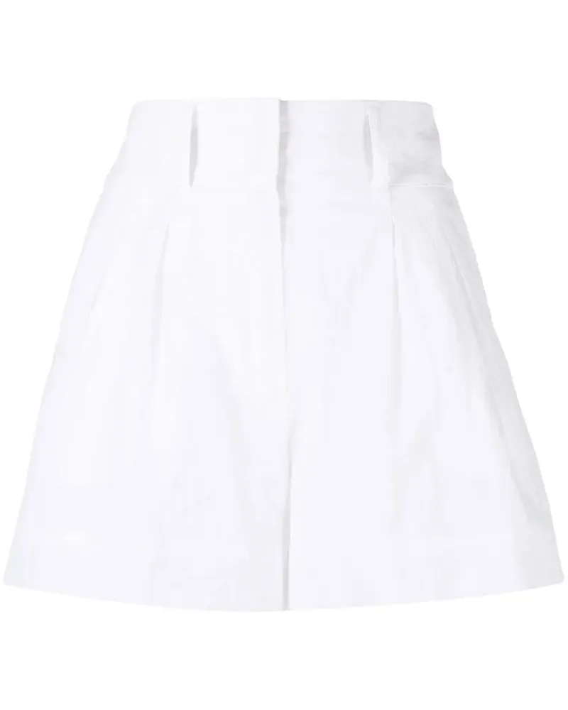 SHIATZY CHEN Shorts mit hohem Bund - Weiß Weiß