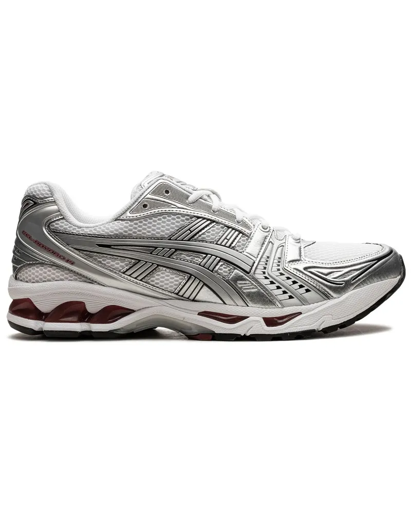 Asics Gel-Kayano 14 White/Pure Silver Sneakers - Silber Silber