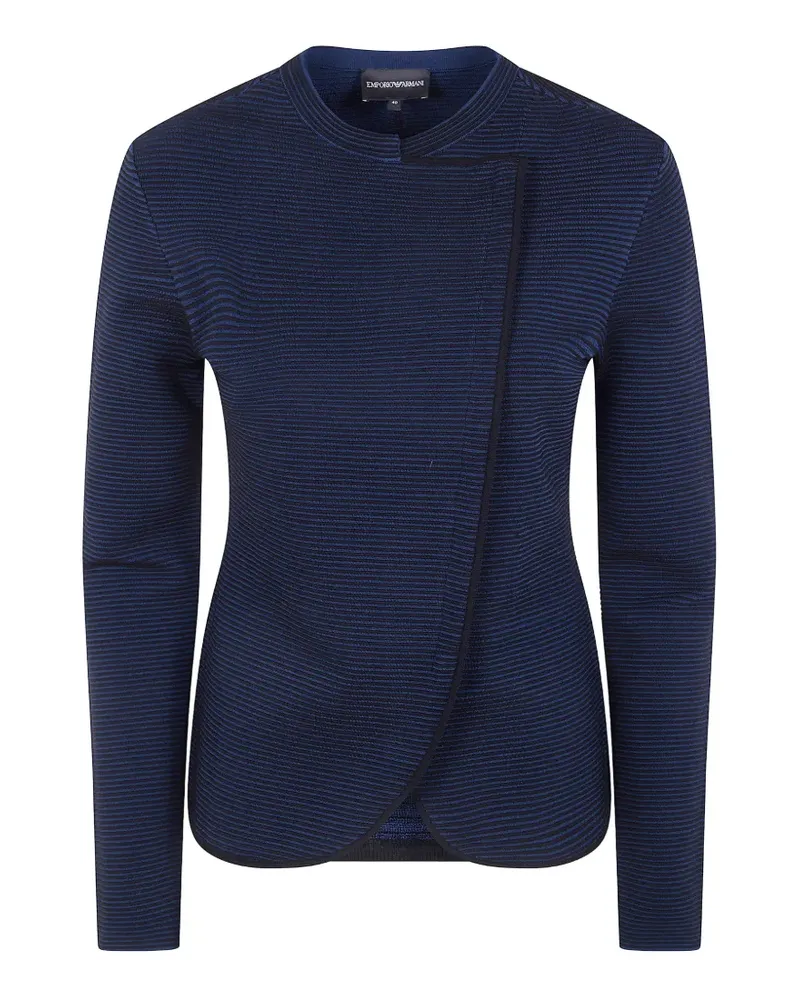 Emporio Armani striped jacket - Blau Blau