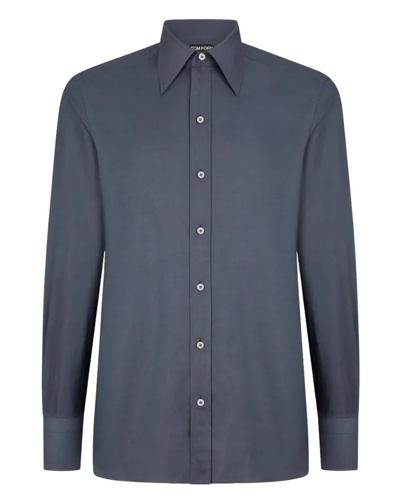Tom Ford Klassisches Hemd - Blau Blau