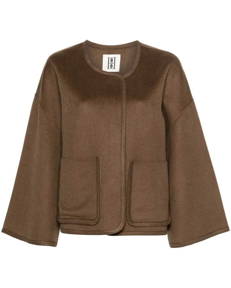 By Malene Birger Jacquie Jacke aus Wolle Nude