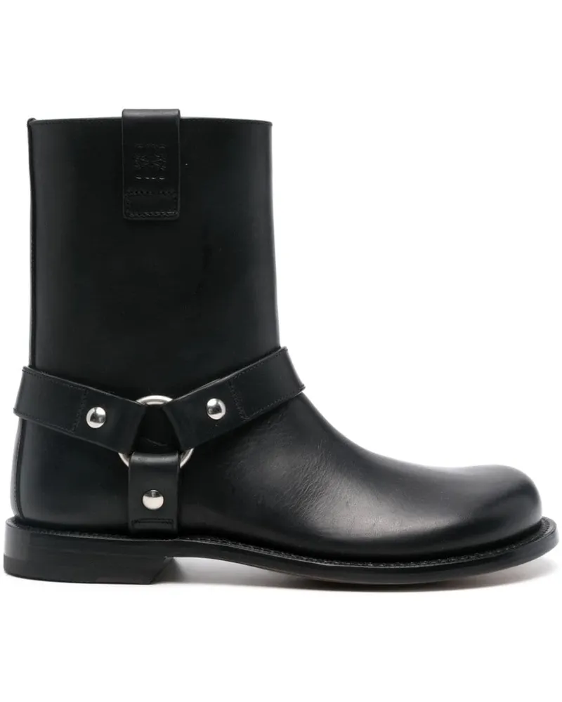 Loewe Campo Bikerstiefel - Schwarz Schwarz