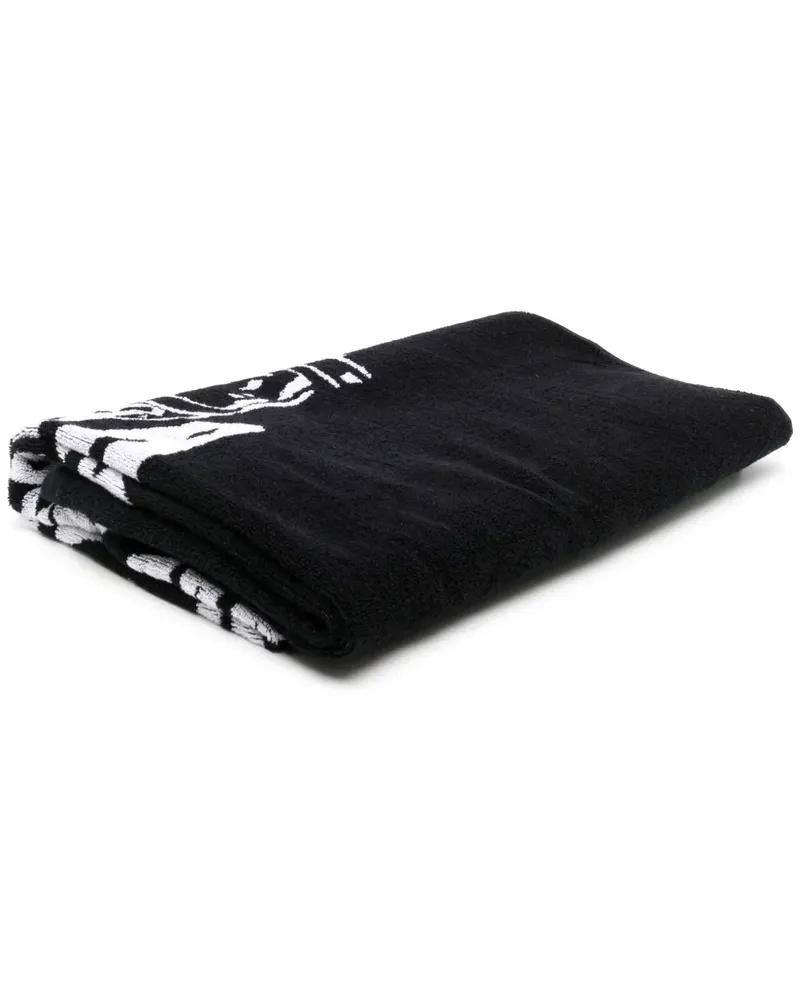 Billionaire Boys Club Arch Badetuch mit Logo - Schwarz Schwarz