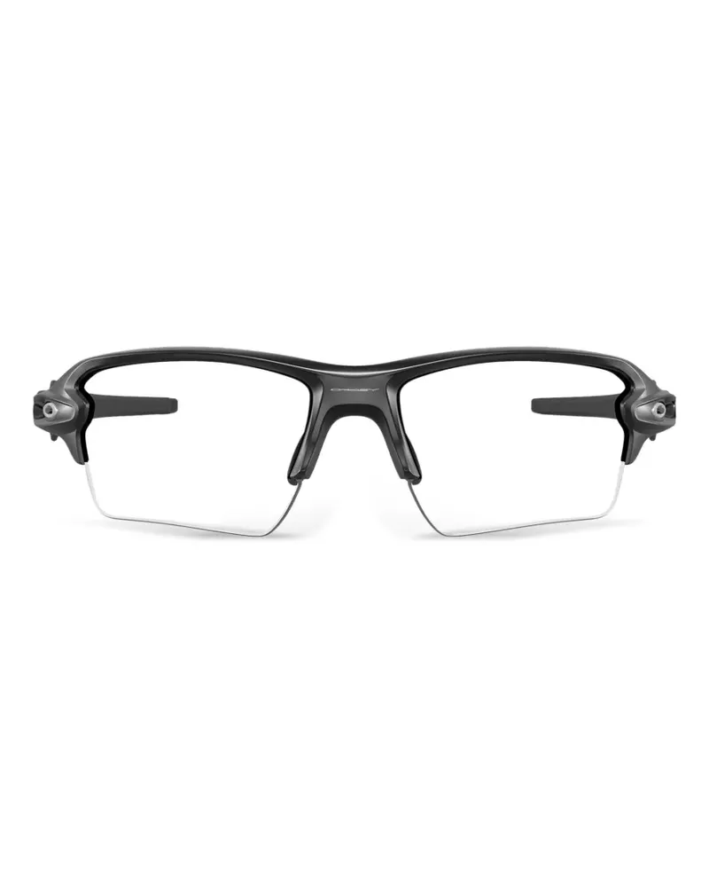 Oakley Sonnenbrille mit eckigem Gestell - Schwarz Schwarz