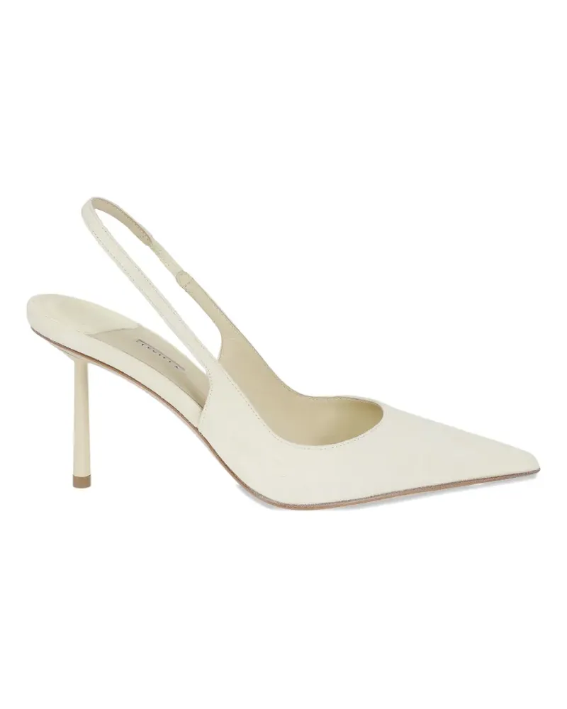 Le Silla pointed-toe slingback pumps - Nude Nude