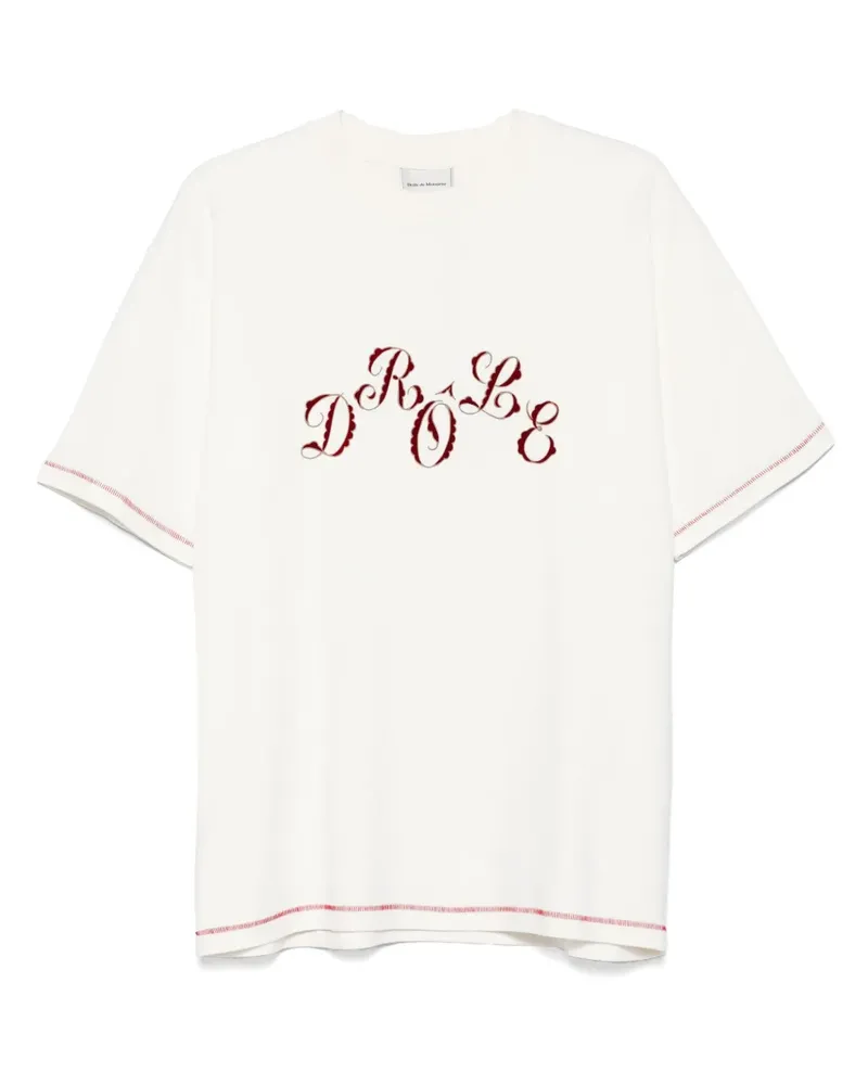 Drôle de Monsieur Klassisches T-Shirt - Nude Nude