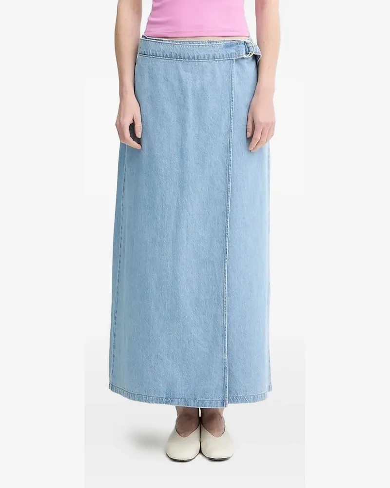 Levi's Wickelrock mit Gürtel - Blau Blau