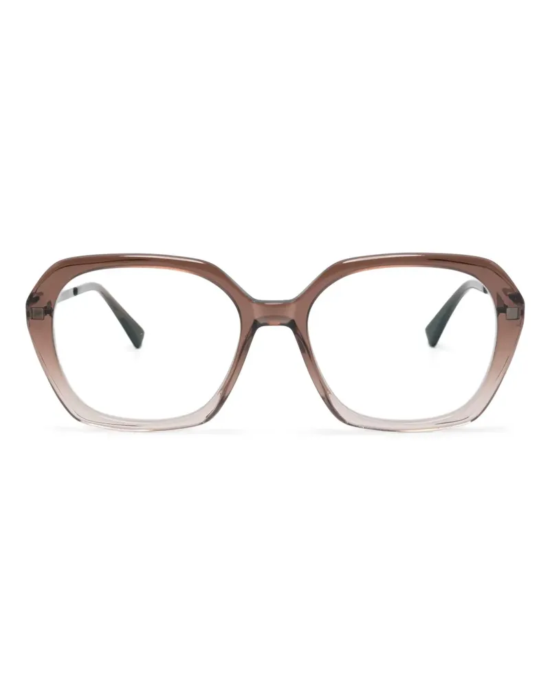 Mykita Brille mit eckigem Gestell - Braun Braun