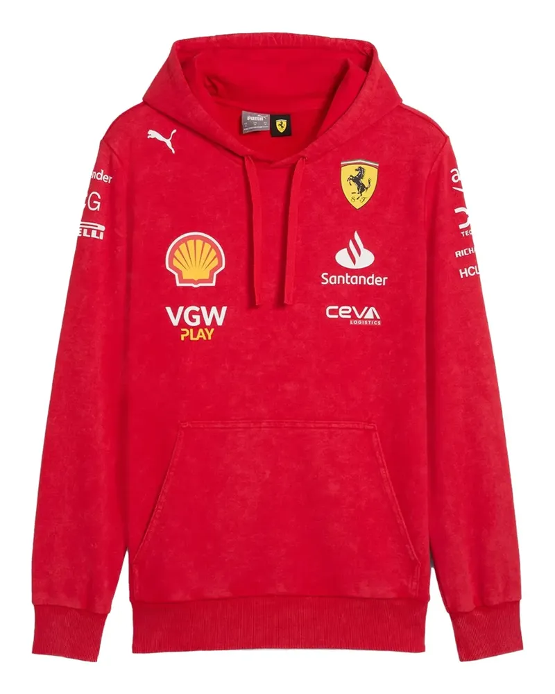 Puma x Scuderia Ferrari hooded hoodie - Rot Rot