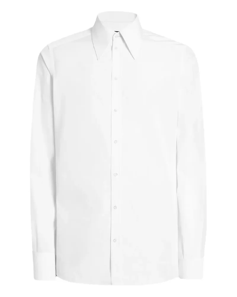 Dolce & Gabbana Langärmeliges Hemd - Weiß Weiß