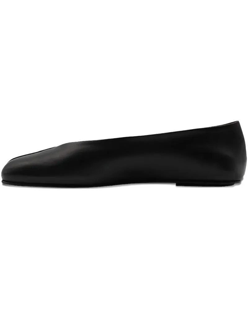 The Row Klassische Ballerinas - Schwarz Schwarz