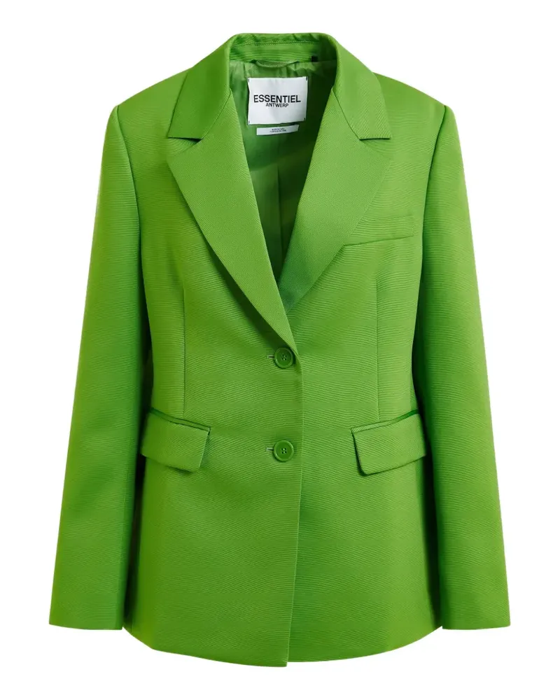 Essentiel Jazer notched single-breasted blazer - Grün Grün