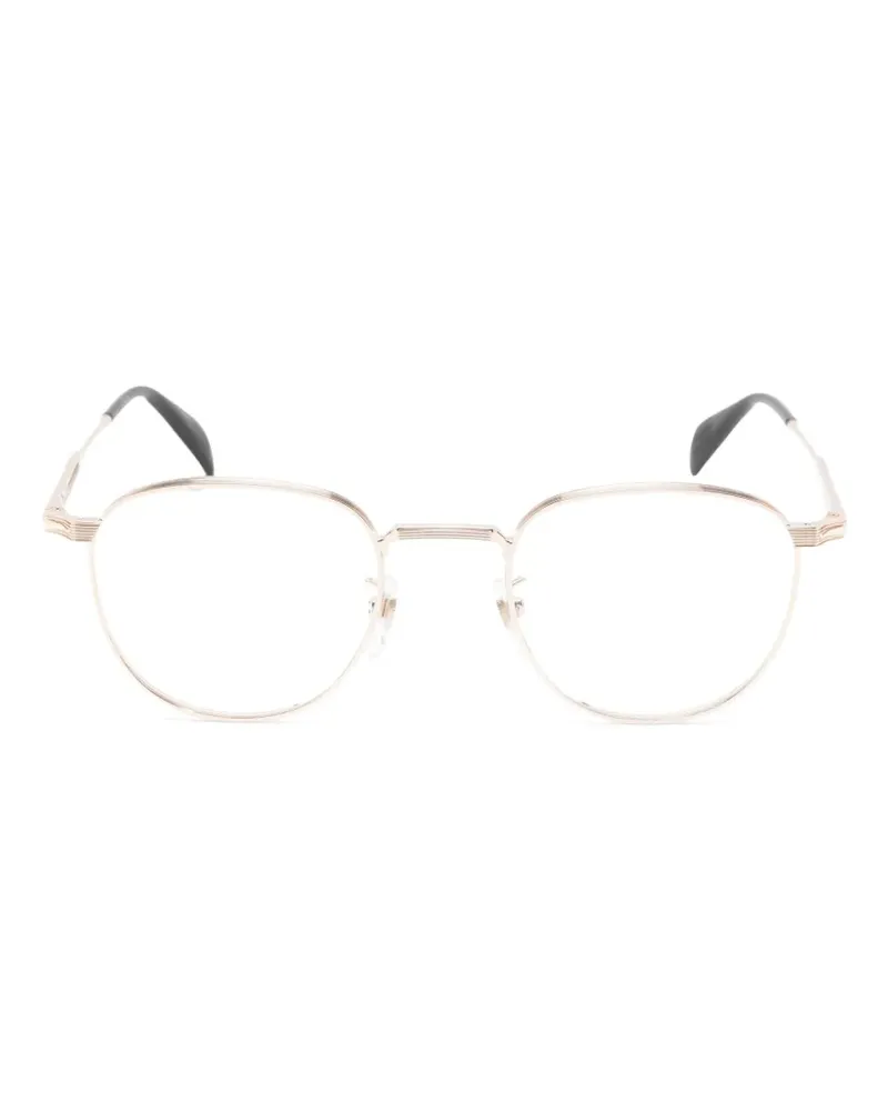 EYEWEAR by DAVID BECKHAM Brille mit geometrischem Gestell - Gold Gold
