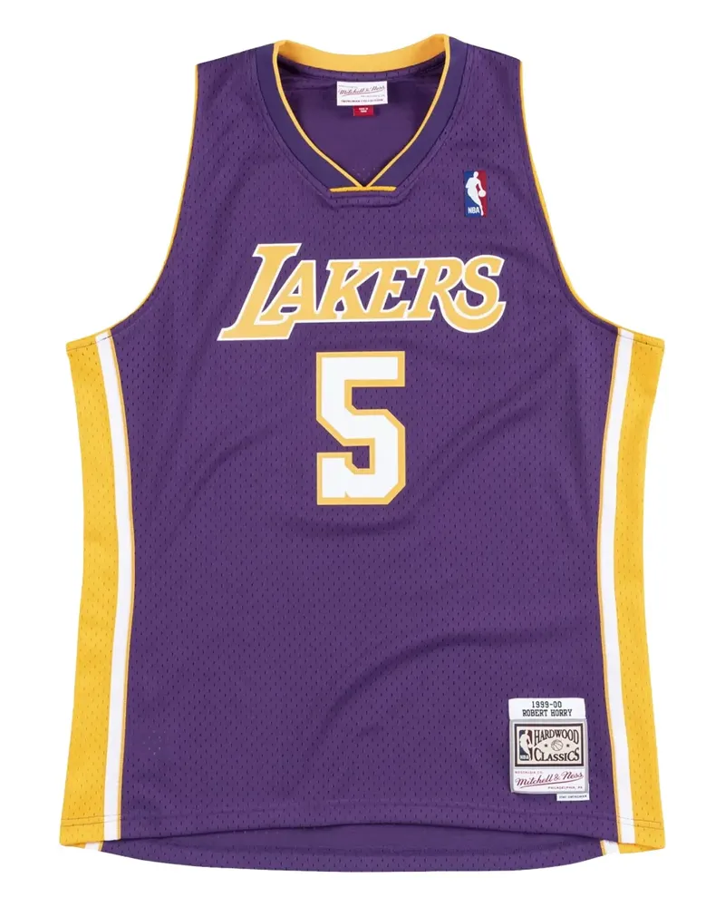 Mitchell & Ness Robert Horry NBA Los Angeles Lakers 1999/2000 Swingman Trikot - Violett Violett