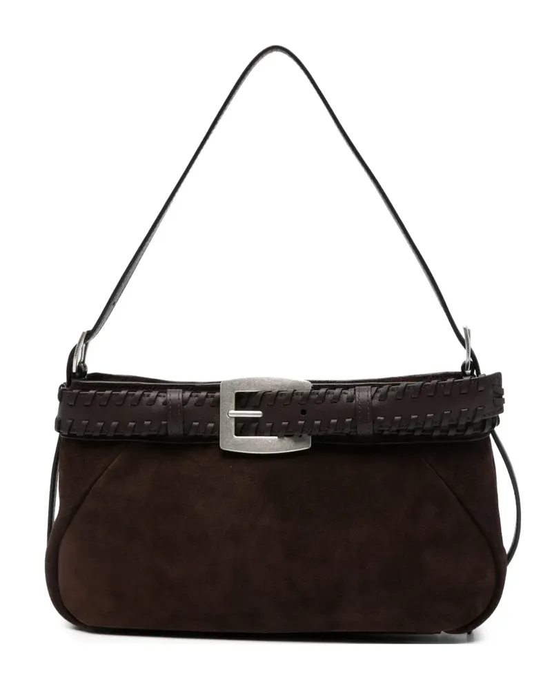 STAUD Brooklyn Schultertasche - Braun Braun