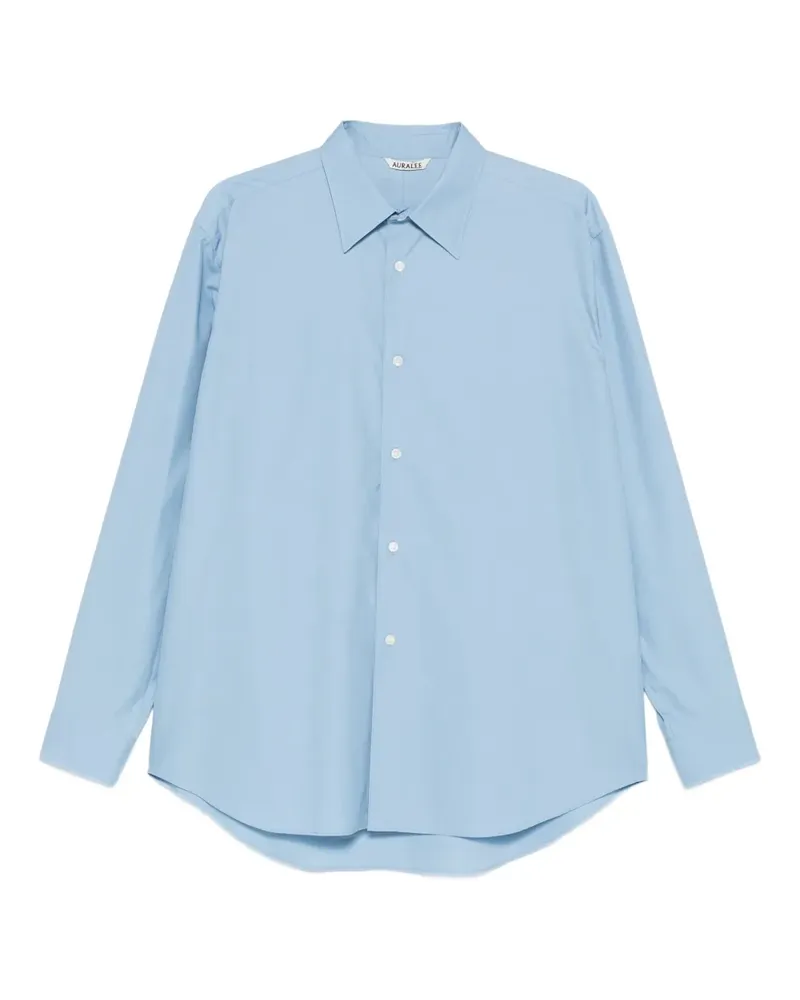 AURALEE Klassisches Hemd - Blau Blau