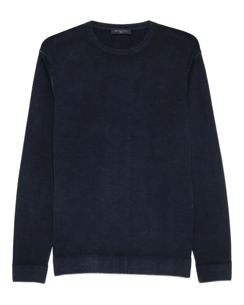Daniele Fiesoli Pullover mit rundem Ausschnitt - Blau Blau