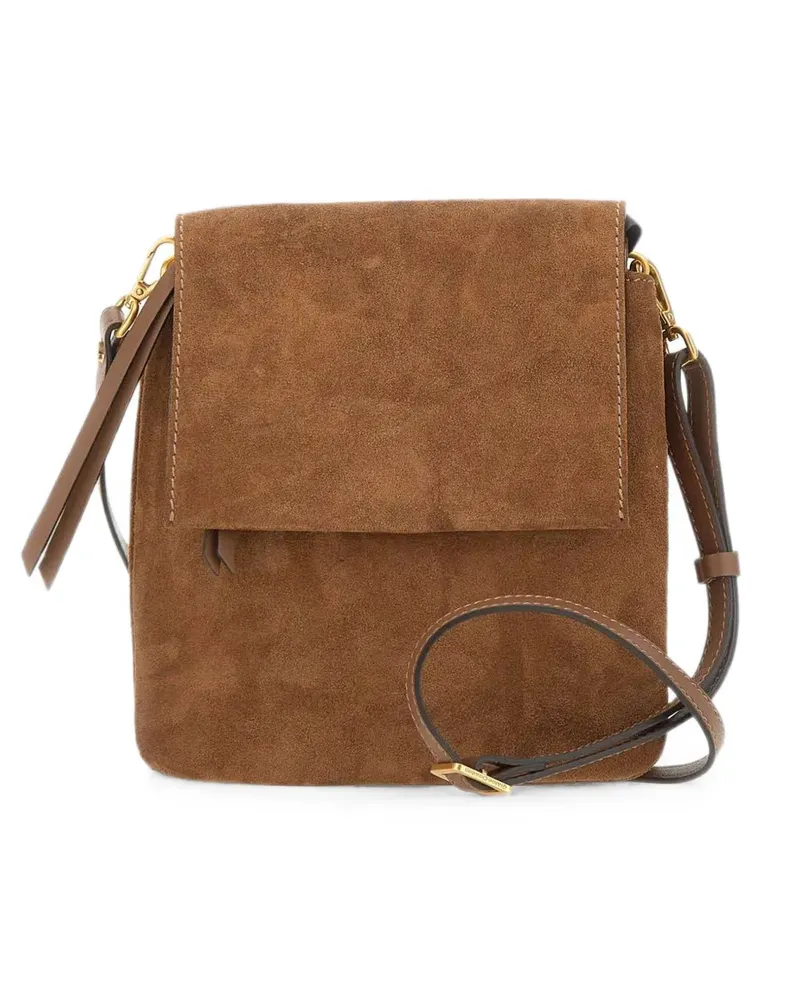 Gianni Chiarini Three suede shoulder bag - Braun Braun