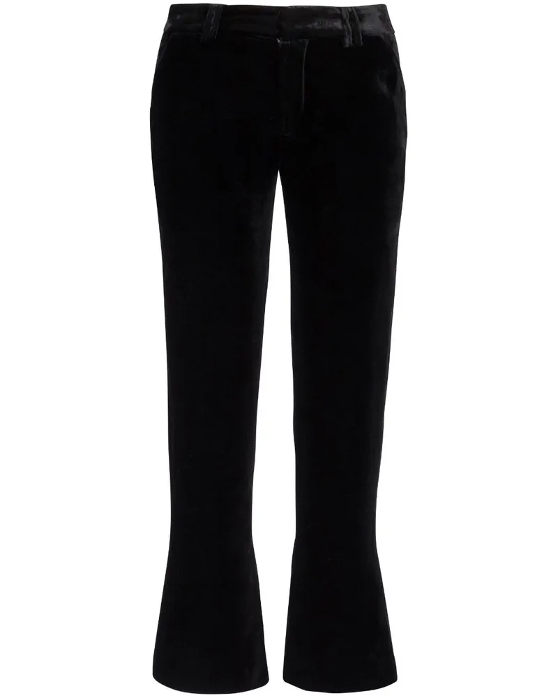 Balmain Cropped-Samthose - Schwarz Schwarz