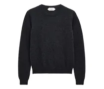 Kaschmirpullover mit Rundhalsausschnitt - Grau