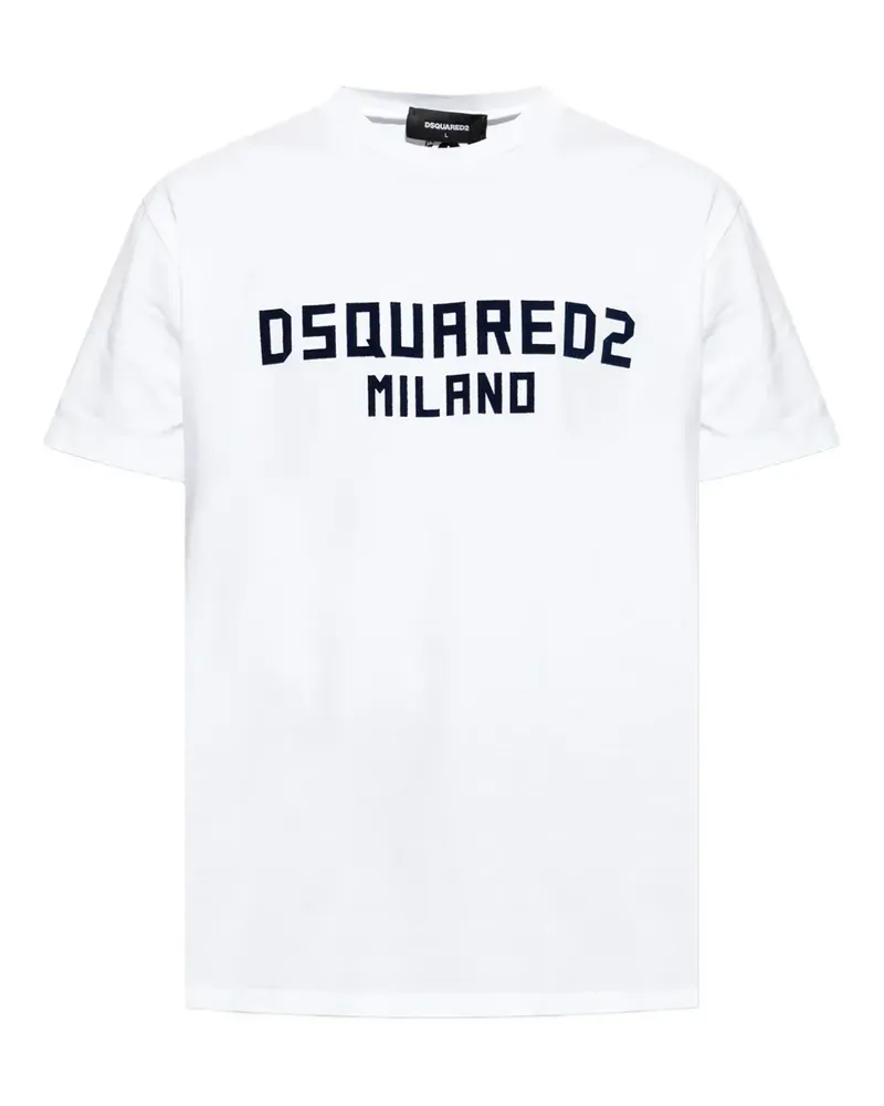 Dsquared2 D2 Milano T-Shirt - Weiß Weiß