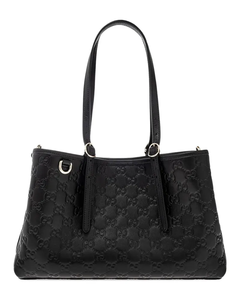 Gucci Mittelgroße Schultertasche - Schwarz Schwarz