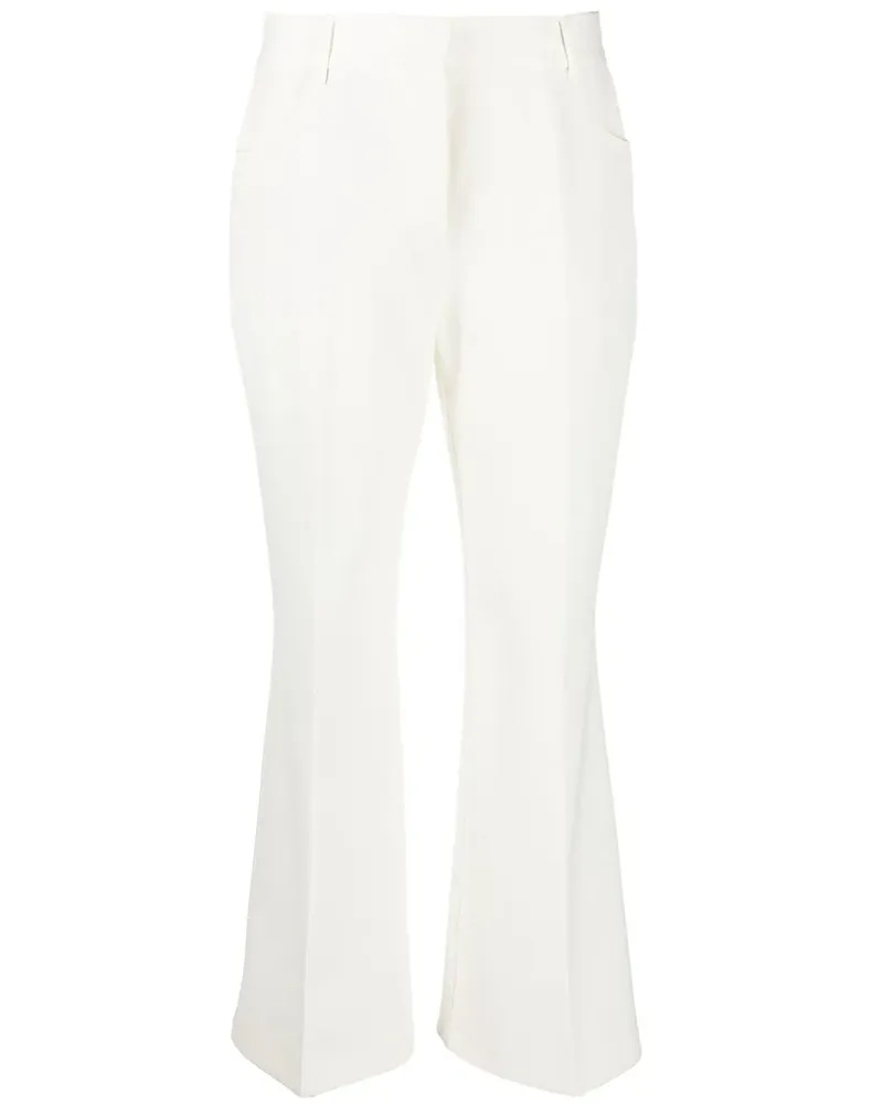 Stella McCartney Ausgestellte Cropped-Hose - Nude Nude