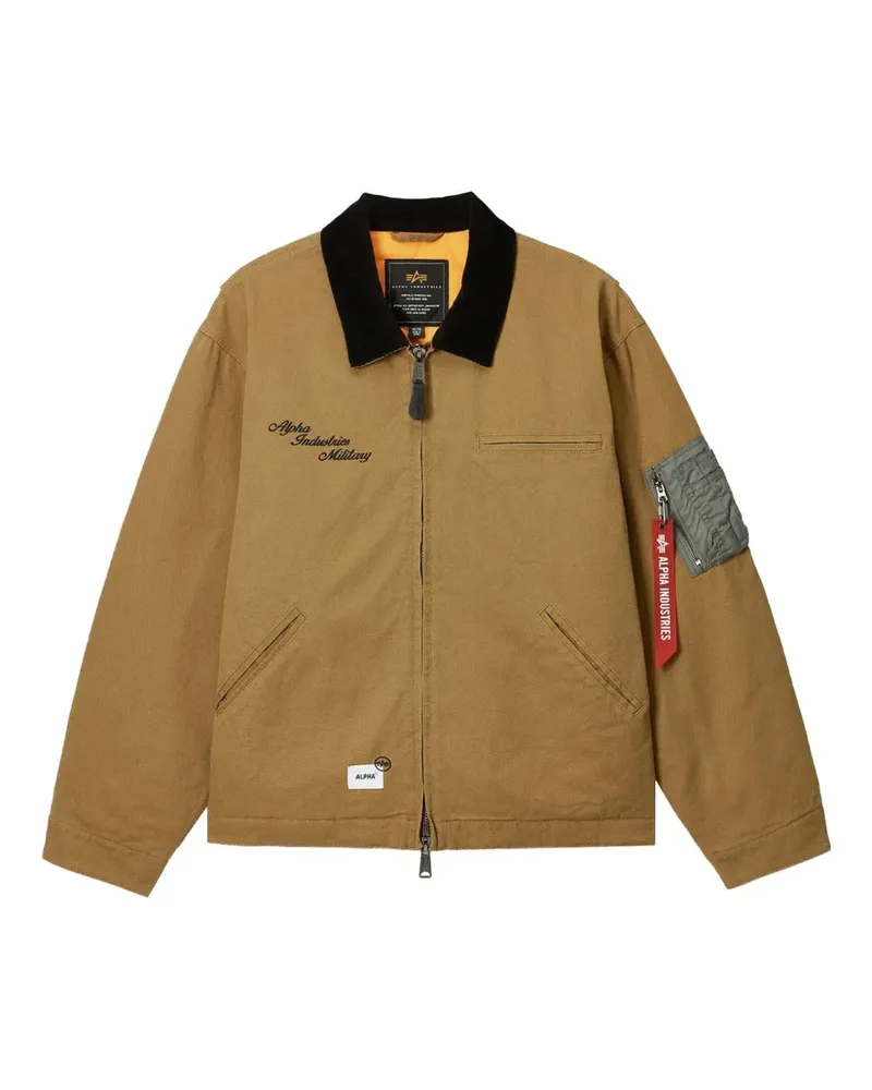Alpha Industries UNFRM Detroit zip jacket - Braun Braun