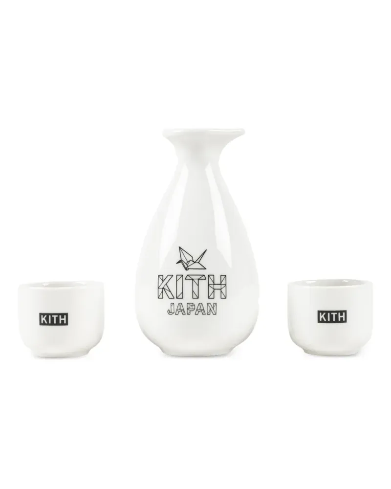 KITH Tokyo Exclusive sake set (of three) - Weiß Weiß