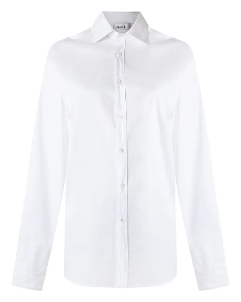 Amir Slama oversized shirt - Weiß Weiß