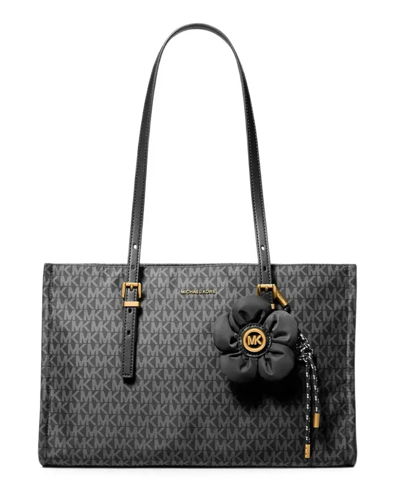 Michael Kors Zadie medium printed logo tote bag - Schwarz Schwarz