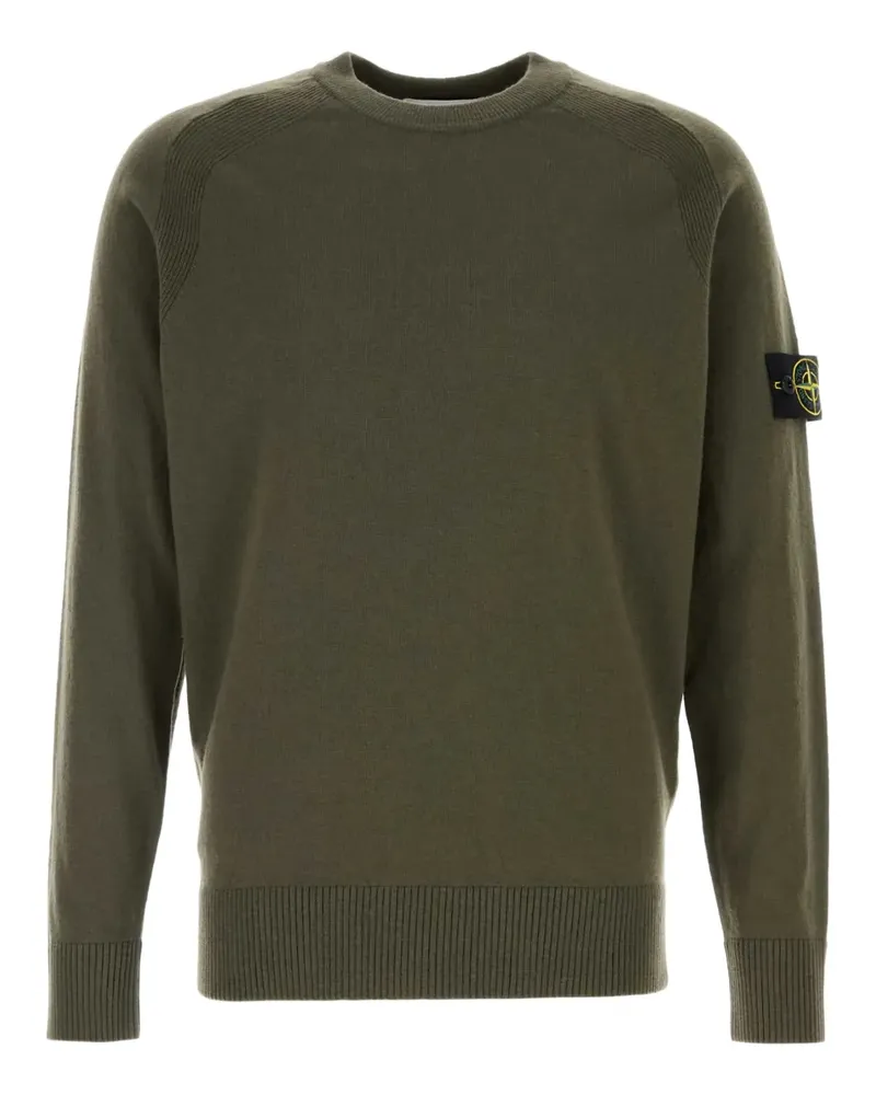 Stone Island Klassischer Pullover - Grün Grün
