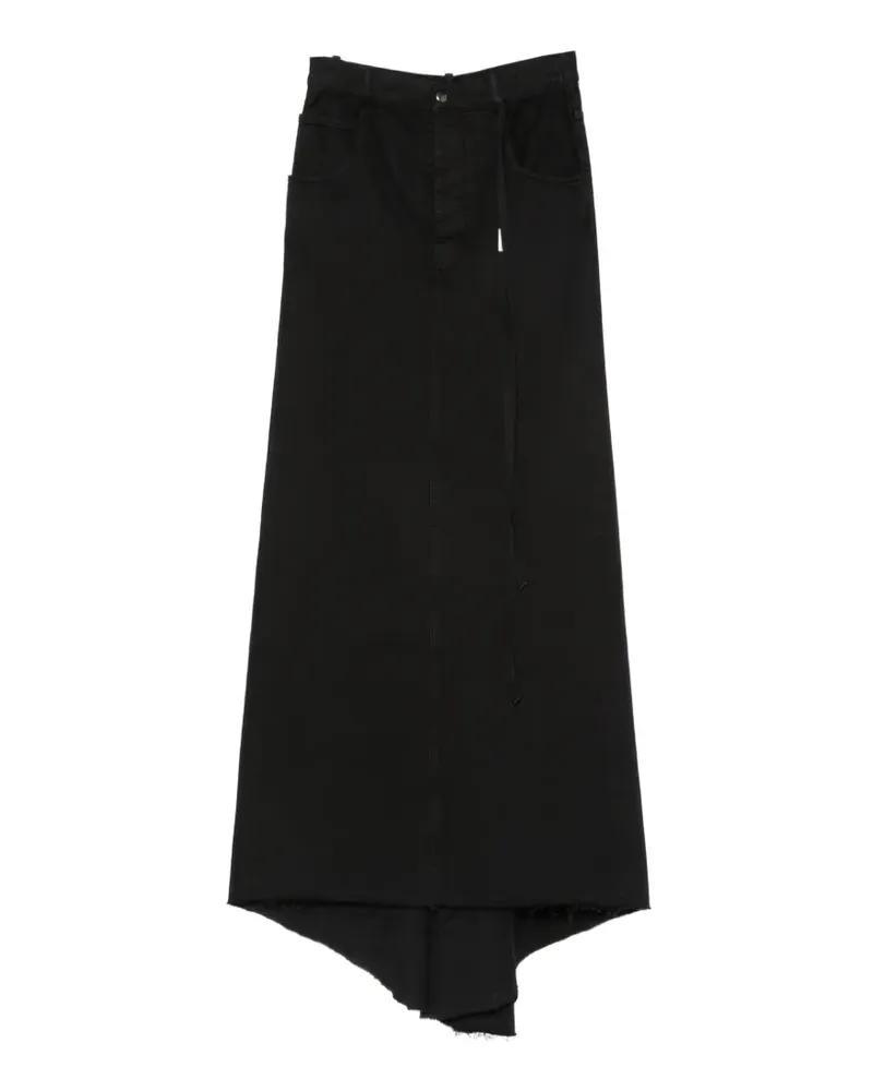 Ann Demeulemeester Goele skirt - Schwarz Schwarz