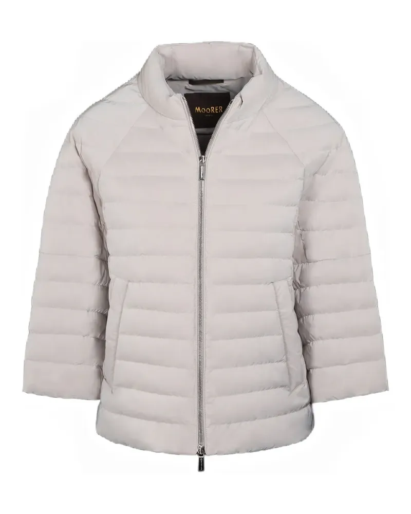 MOORER Vaglia padded coat - Grau Grau