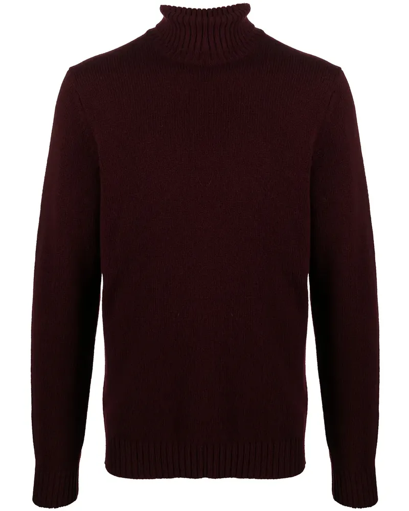 Dell'oglio Pullover mit Rollkragen - Rot Rot