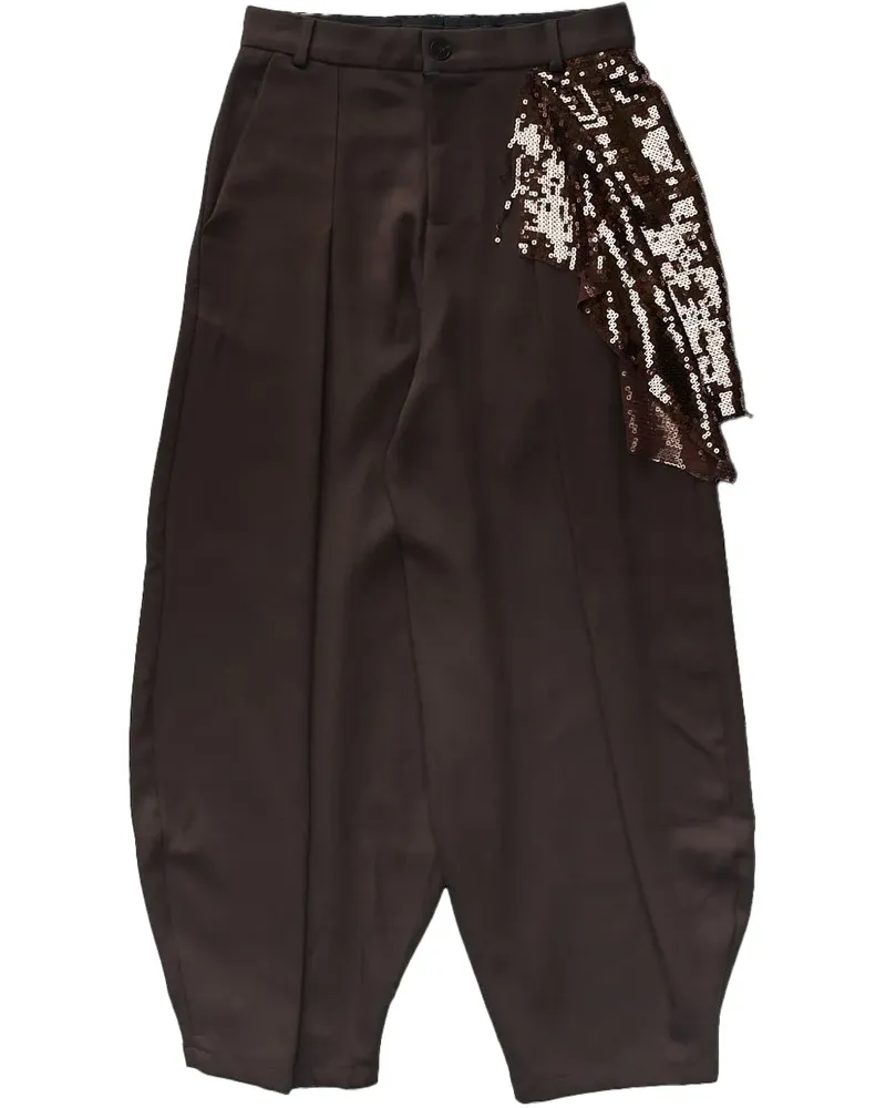 Edward Cuming Kickout Drape "Brown" Hose - Braun Braun