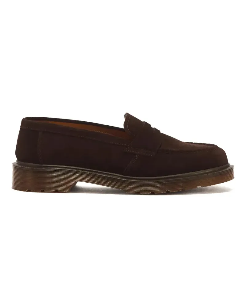 Dr.Martens Delapre suede penny loafers - Braun Braun