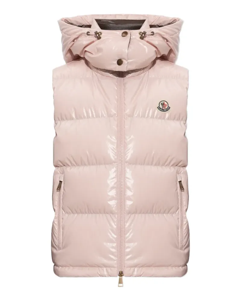Moncler Niverolle hooded gilet - Rosa Rosa