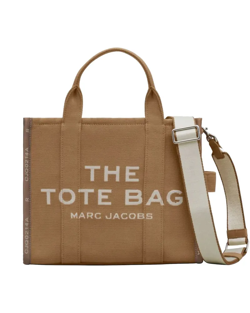 Marc Jacobs Mittelgroßer Jacquard-Tote Bag mit Logo - Braun Braun