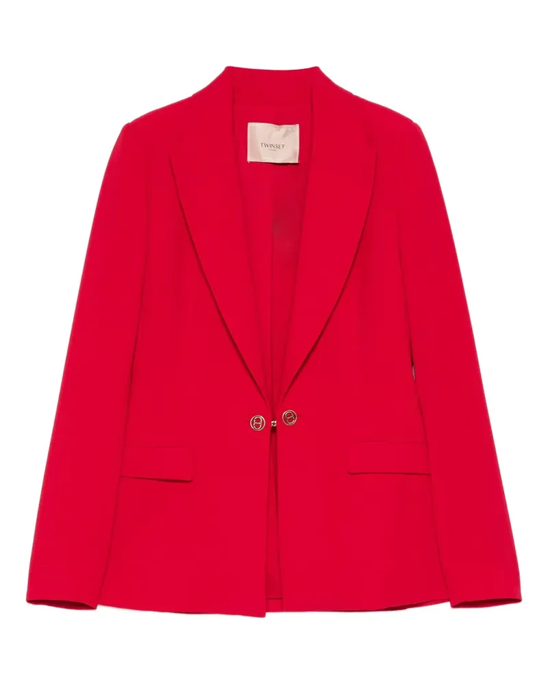 Twin-Set buttoned blazer - Rot Rot