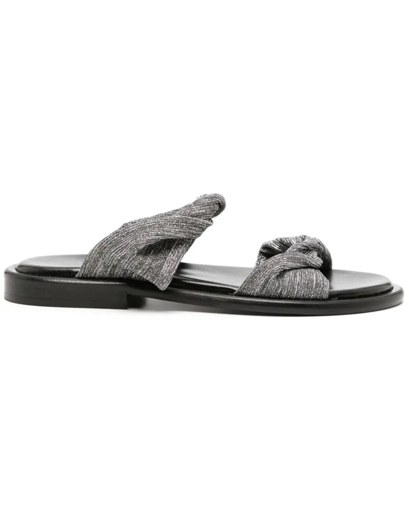 IRO Twist Glitter Sandalen - Silber Silber