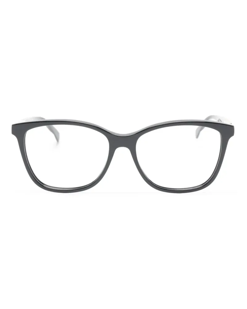 Zadig & Voltaire wing-motif cat-eye glasses - Schwarz Schwarz