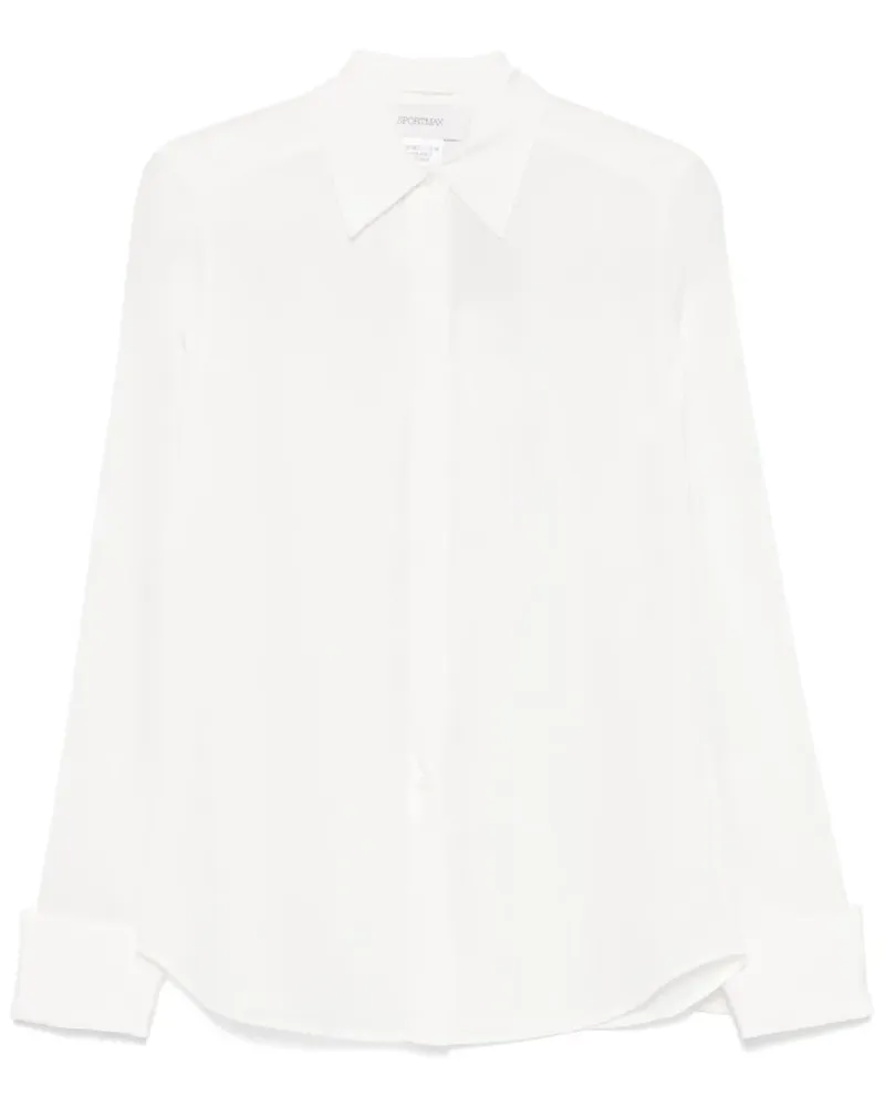 SPORTMAX Gemona Hemd - Weiß Weiß