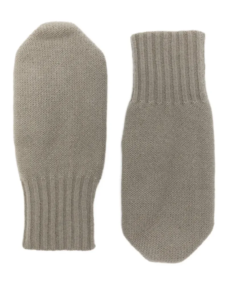 Warm-ME Fäustlinge aus Kaschmir - Grün Grün