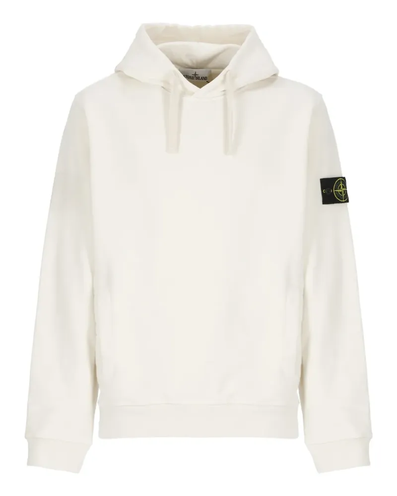 Stone Island 6100029 Hoodie mit gebürstetem Effekt - Nude Nude
