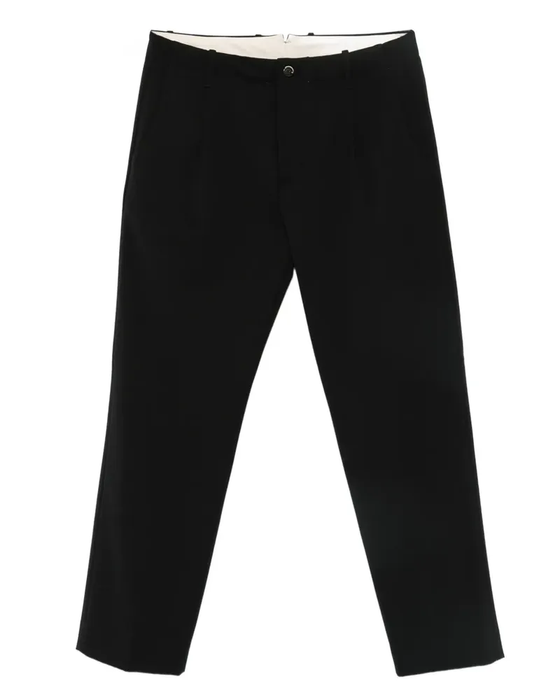 nine:inthe:morning wool trousers - Schwarz Schwarz