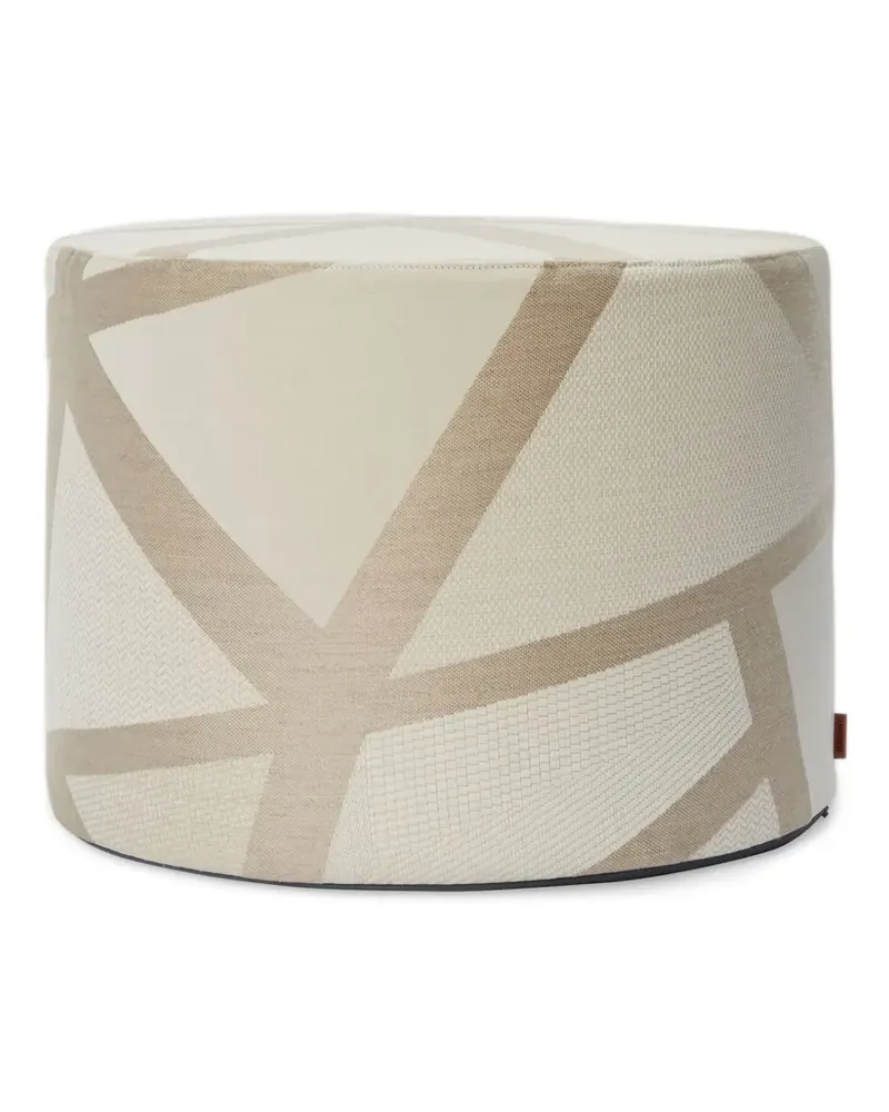 Missoni Home Nastri Relief Hocker (40cm x 30cm) - Nude Nude